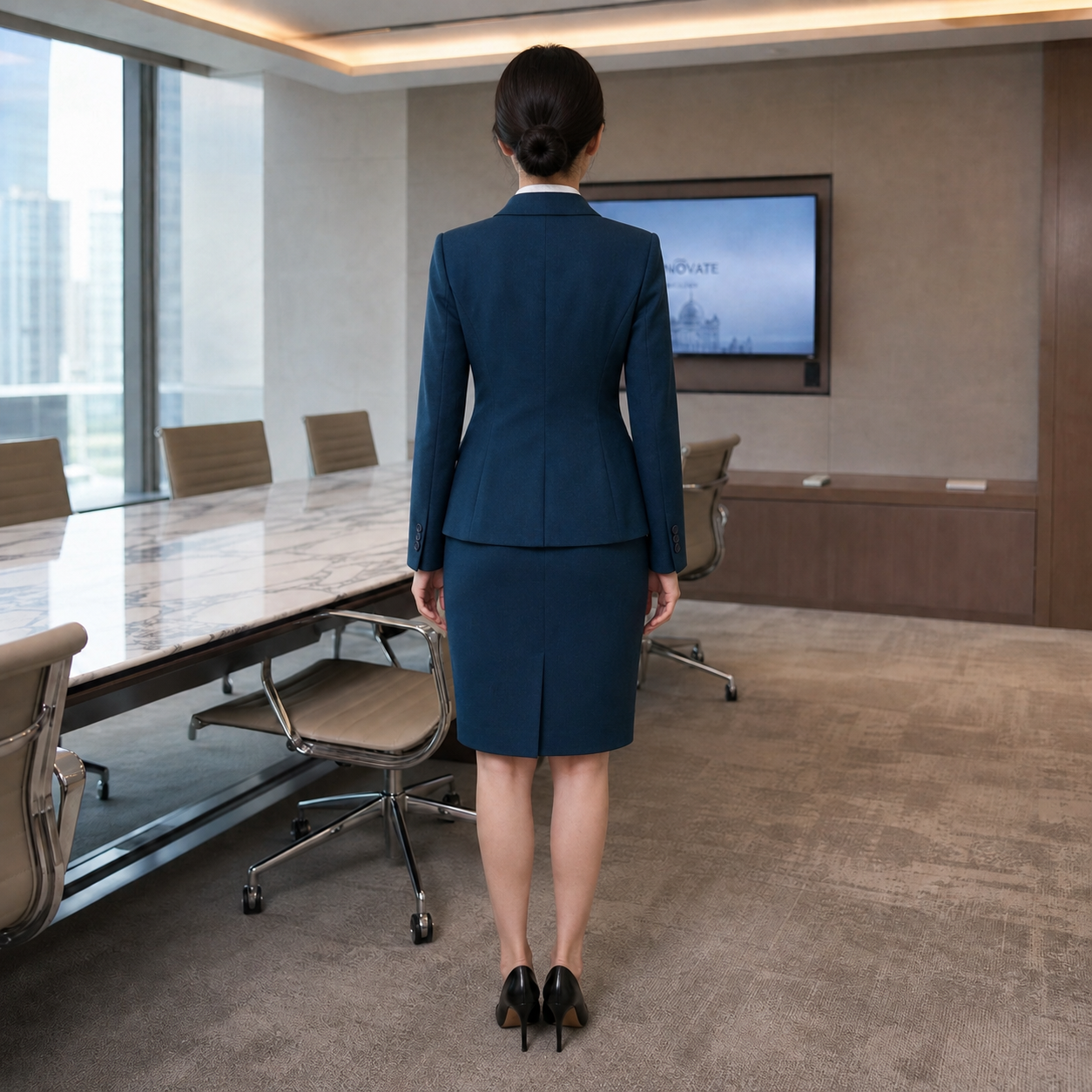 香港制服訂造 女裝行政套裝 | 公司團體工作服 OEM