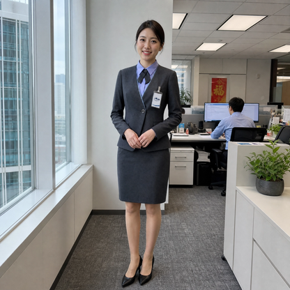 女裝西裝套裝 制服訂造 OEM ODM 公司工作服 行政套裝 香港廠家直銷