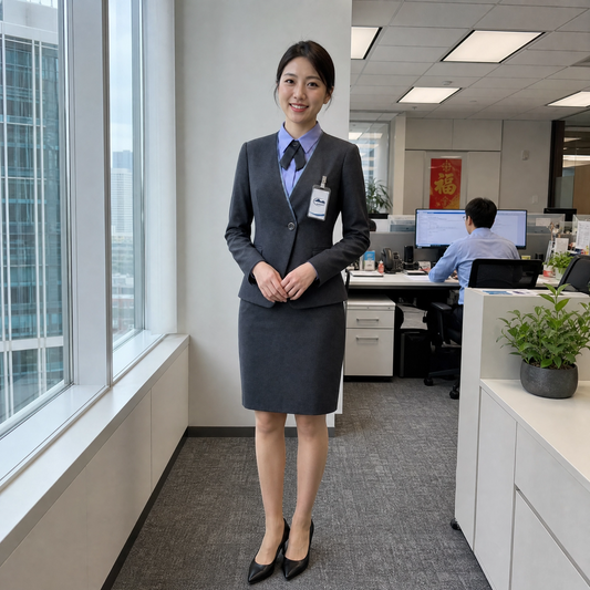 女裝西裝套裝 制服訂造 OEM ODM 公司工作服 行政套裝 香港廠家直銷