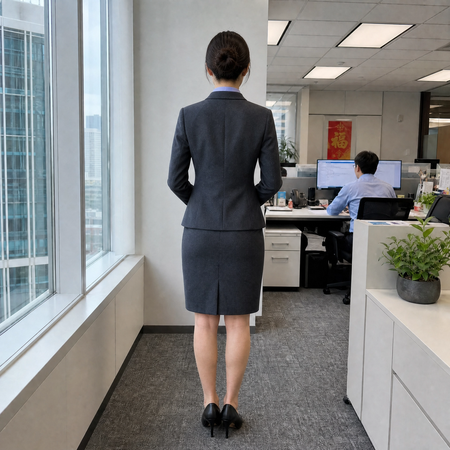 女裝西裝套裝 制服訂造 OEM ODM 公司工作服 行政套裝 香港廠家直銷