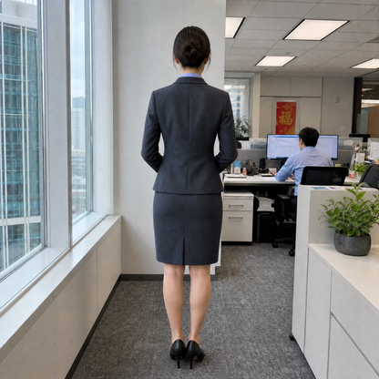 女裝西裝套裝 制服訂造 OEM ODM 公司工作服 行政套裝 香港廠家直銷