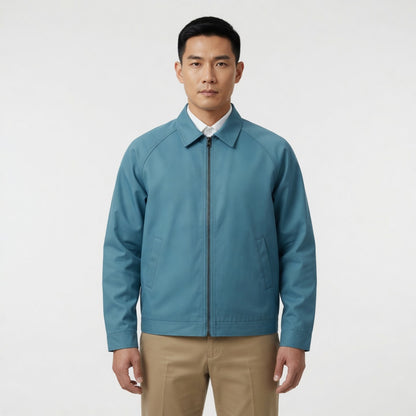 【翻領工作服夾克訂製】企業風褸＋印花刺繡 | 公司制服 管理層外套 校園社團 歡迎來圖