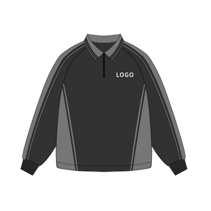【長袖Polo恤訂製】印花＋刺繡工藝 | 公司制服 企業活動 校園社團 秋冬工作服 歡迎來圖